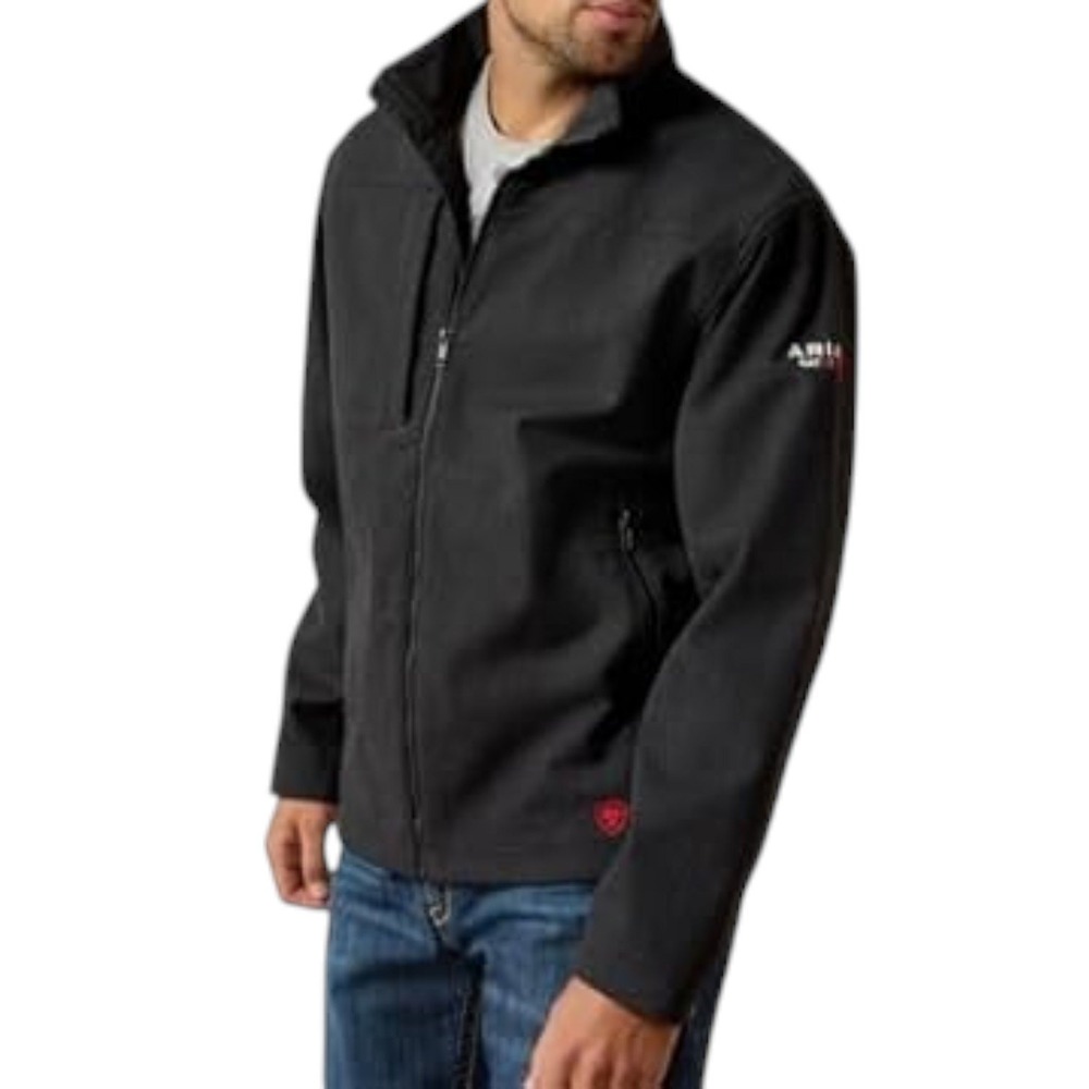 ARIAT FR Flame Resistant Vernon Jacket Mens 3XL Charcoal Black CAT 3 Work NEW
